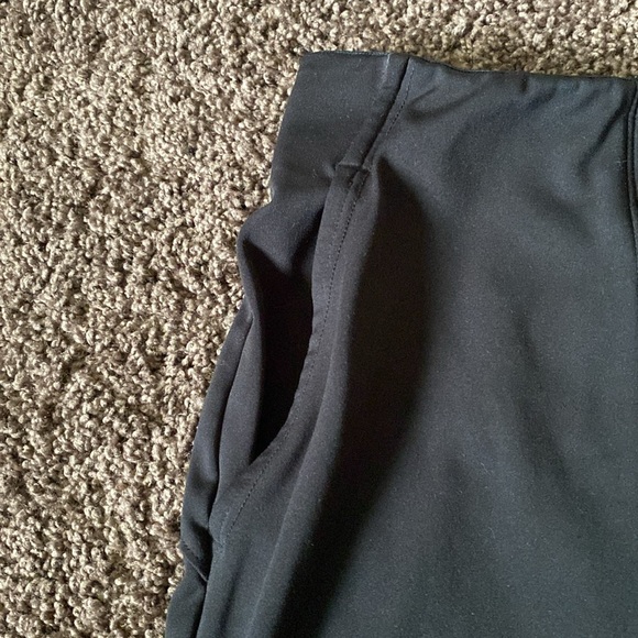 Old Navy Black High Rise Powersoft Wide Leg Pants - Picture 4 of 5